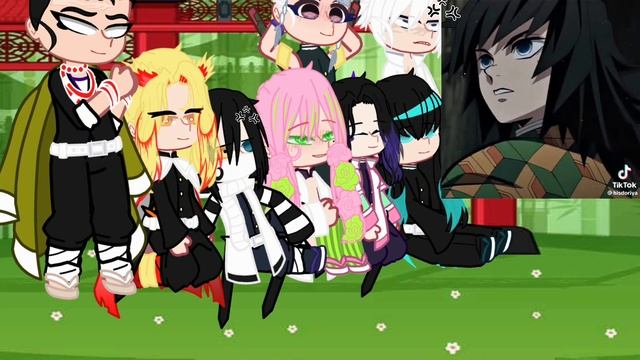 Repost⚠️ Hashiras react to Tomioka Giyū |(1/1)|Late Halloween|?|special| Happy late Halloween ^v^!! смотреть онлайн