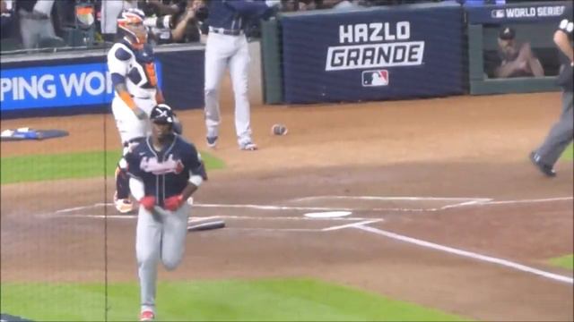 Jorge Soler at bat...historic leadoff home run...World Series Game 1...Braves vs. Astros...10/26/21 смотреть онлайн