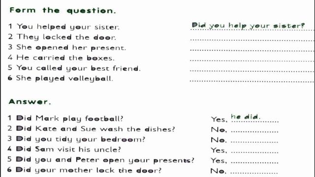 #GEB2PPT1D16HW2A GENERAL ENGLISH FOR INDONESIAN STUDENT BASIC TWO, PAST SIMPLE PRACTICE смотреть онлайн
