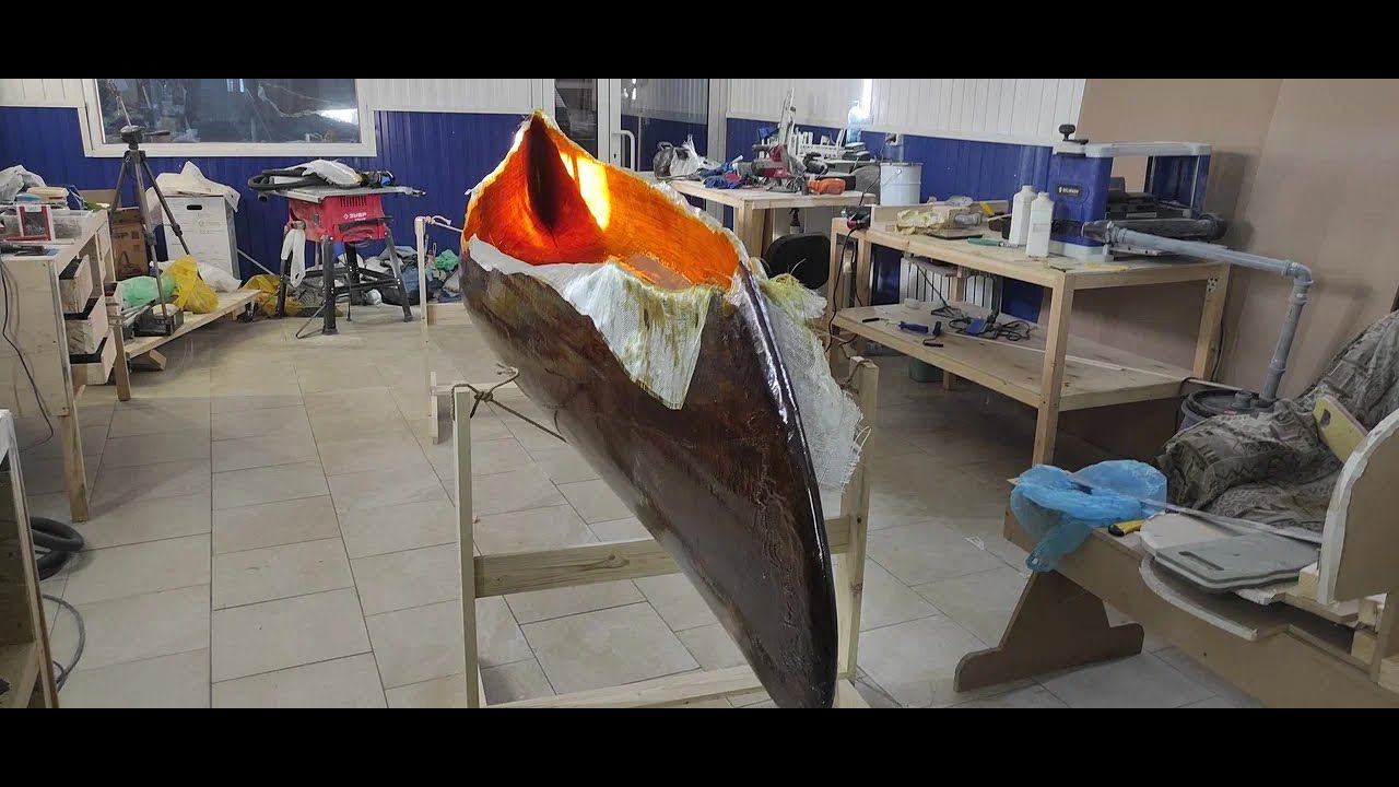 Каноэ РедБерд(Красная птица) своими руками 10 часть.⚓ смотреть онлайн