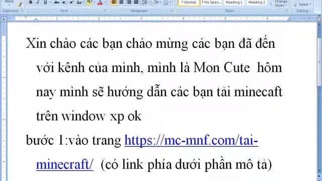 Cách tải minecraft trên PC Window XP. смотреть онлайн