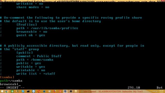 Configure samba server in RHEL5/6 Linux and CentOS Linux смотреть онлайн