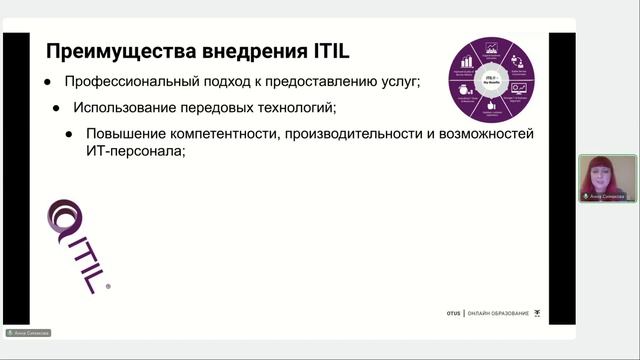 Преимущества и вызовы внедрения ITIL в организации // Курс «Системный аналитик. Team Lead» смотреть онлайн