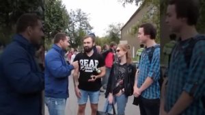 сказал что качки петушня смотри что с ним стало!