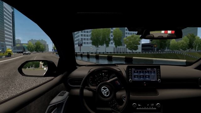 2021 Toyota Yaris GR - City Car Driving | Logitech G29 смотреть онлайн