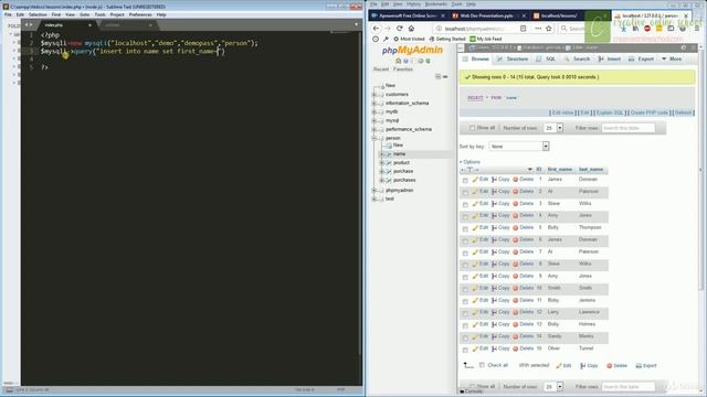 Complete bootcamp with MYSQL PHP & PYTHON #29 PHP + MySQL Basic Project # Part 1 смотреть онлайн