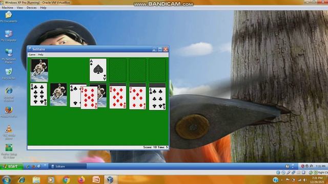 Windows XP Professional SP3 running on Oracle VM VirtualBox смотреть онлайн