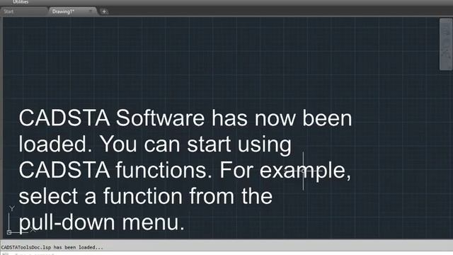 AutoCAD Tutorial: Launch CADSTA Software смотреть онлайн