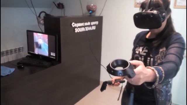 Упала от невероятных ощущений! | Bullet Sorrow VR. смотреть онлайн