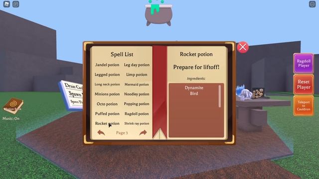 All 74 Spells in Wacky Wizards (All Potion Book Spells + Ingredients) | Roblox смотреть онлайн
