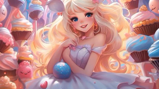 Rainbow PRINCESS CUPCAKEIA & Frostin Fawns Candy Adventures🍭| Bedtime Story for Kids| Subtitles (cc смотреть онлайн