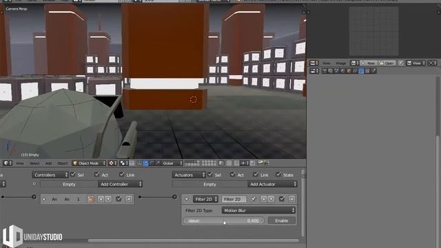 MOTION BLUR | Tutorial Blender Game Engine смотреть онлайн