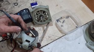 Двигатель газонокосилки Makita ELM3320: замена подшипников.