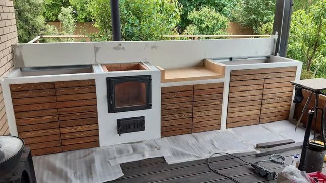 Сборка зоны БАРБЕКЮ. смотреть онлайн