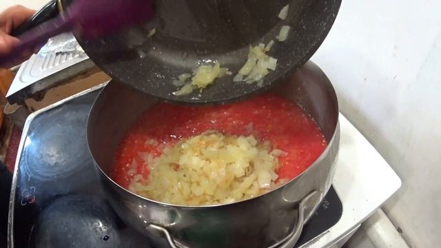 Скумбрия с овощами консервированная на зиму! Mackerel with vegetables canned for the winter! смотреть онлайн