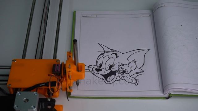 CNC pen plotter, machine setup and Software video смотреть онлайн