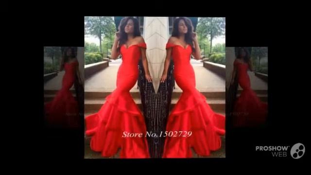 Пром платья анкара стиль красный русалка 2016 Vestidos noche саудовская аравия дубай вечер смотреть онлайн