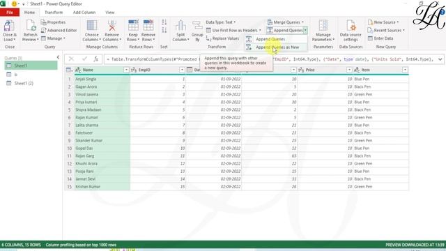 Merge Excel file with different Columns into one Excel | Merge different headers into One смотреть онлайн