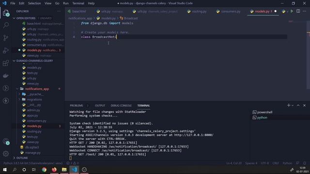 Add Notification Feature in Django | Django Channels | Schedule Notifications | Send from Admin смотреть онлайн