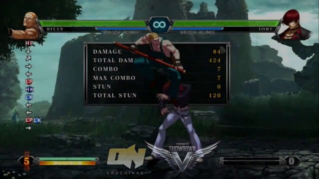 King of Fighters XIII Combo Video (CMV) - Billy Kane : Outlaw Edition смотреть онлайн