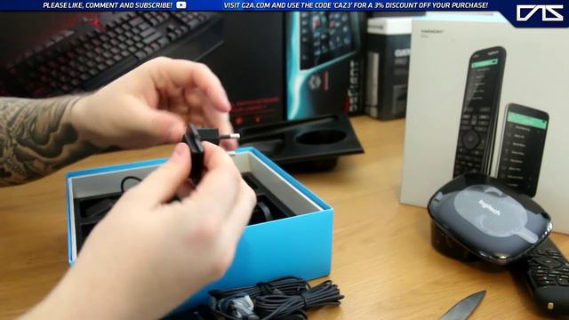 Logitech Harmony Elite Advanced Universal Remote Control Unboxing! смотреть онлайн