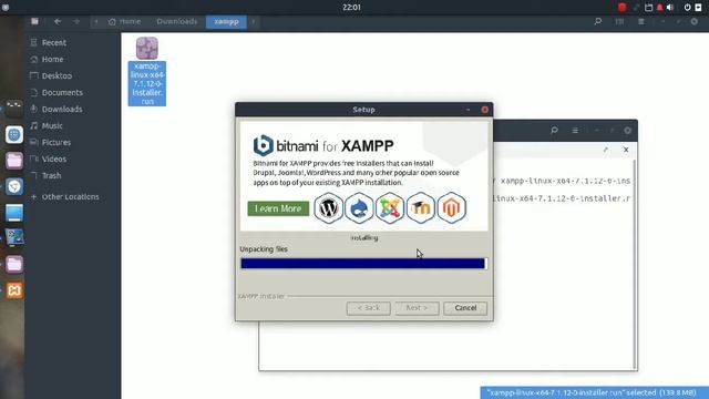 how to install xampp server on ubuntu 18.04 or any Linux distributions смотреть онлайн