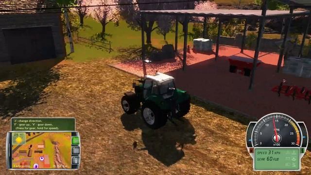 Lets Play Professional Farmer 2014 - Episode 2 - Workers and objectives смотреть онлайн
