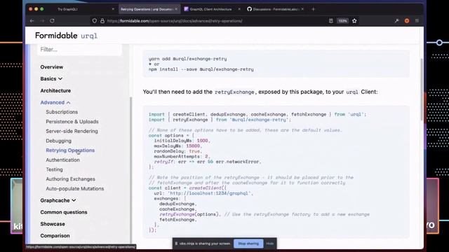 The highly customizable and versatile GraphQL client - urql - Open Source Friday смотреть онлайн