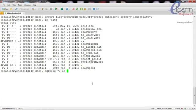 Oracle DBA Training:20 Oracle password file creation and usage manage password file in oracle смотреть онлайн