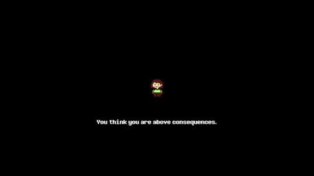 Chara's Speech (Undertale No Mercy Ending) смотреть онлайн