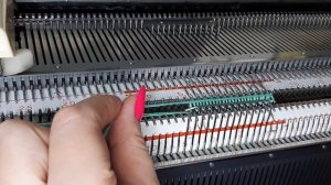 Вязание планки репсом