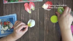 Мастер - класс по лепке пиона Корал Шарм из холодного фарфора