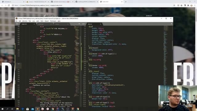 Верстка лендинга. Вебинар 2. Адаптив и анимация смотреть онлайн