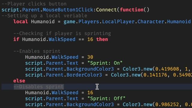 Roblox Studio Tutorial: How to make a Shift to Sprint/Run type button [Model in Description] смотреть онлайн