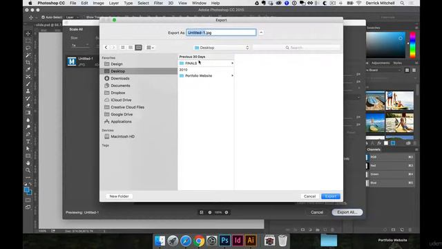 61 Create a Custom Cover and Full Width Portfolio Image for Behance смотреть онлайн