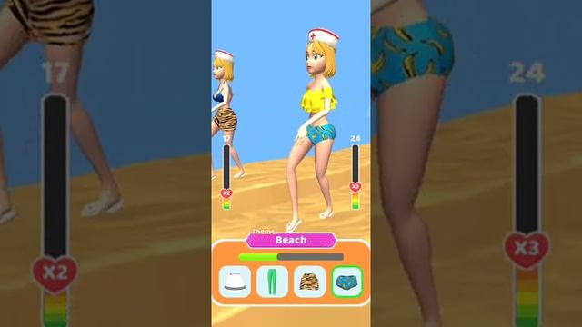Model Battle ?♀️?? All Level Gameplay Android, ios (level 1-5) смотреть онлайн
