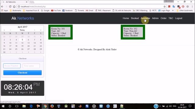 Hotel Management System Using PHP+MySQL смотреть онлайн