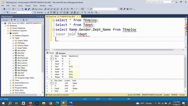 SQL left outer Join,Right outer join,Full Outer Join, Inner Join смотреть онлайн