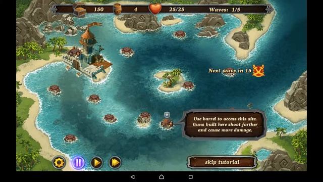 Fort Defense Saga: Pirates - HD Android Gameplay – Tower Defense Games - Full HD Video (1080p) смотреть онлайн