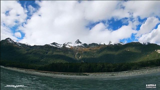Jetboat session - Dart river (New-zealand) - ♬ Reggae Dub ♬ смотреть онлайн