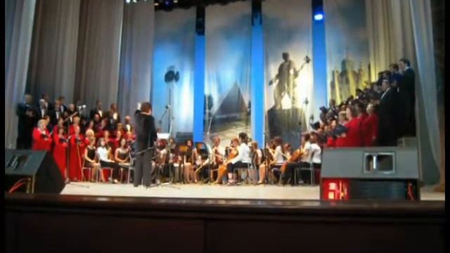 Фрагмент проекта Гимна Магнитогорска смотреть онлайн