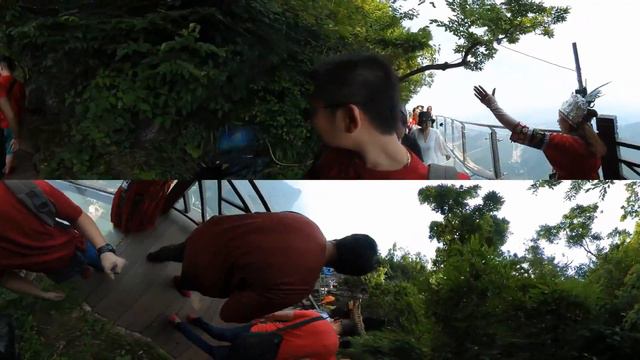 Tian men Mount / Tian men Shan - 360 View смотреть онлайн