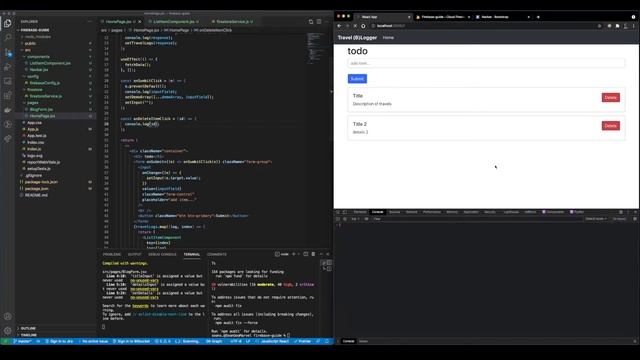 Utilizing React & Google Firebase | Part 5 - Delete Specific Items from Cloud FireStore смотреть онлайн