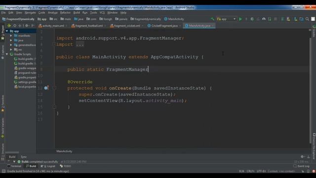 Android Studio | How To Add Fragment At Runtime In Activity | Fragment Dynamically смотреть онлайн