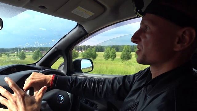 NISSAN LEAF | ПРОЕДЕТ ЛИ 120 КМ !? | ТЕСТ ДРАЙВ смотреть онлайн