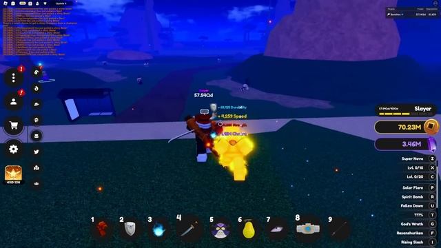 NEW UPDATE 4 In Roblox Anime Fighting Simulator X... смотреть онлайн
