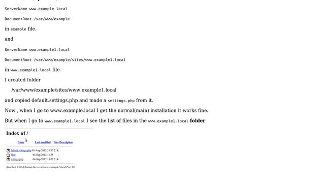 Drupal: Problem with drupal 7 multisite installation смотреть онлайн