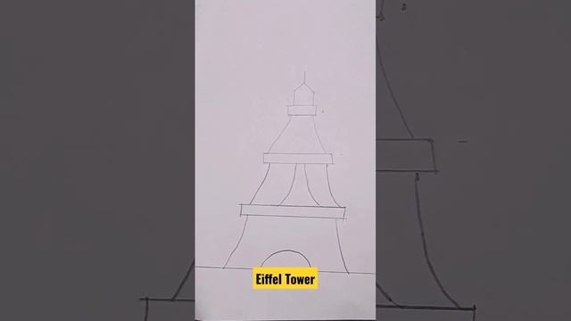 Eiffel Tower Made by Mishita #shortfeed #shortvideo смотреть онлайн