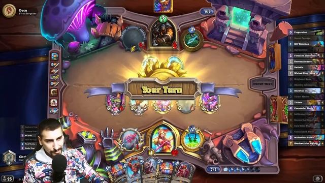 New Deathrattle Thief Rogue! Shadowcrafter Scabbs Is Good! Fractured in Alterac Valley | Hearthston смотреть онлайн