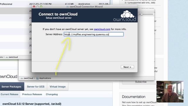 Installing the Owncloud client for Mac OS смотреть онлайн